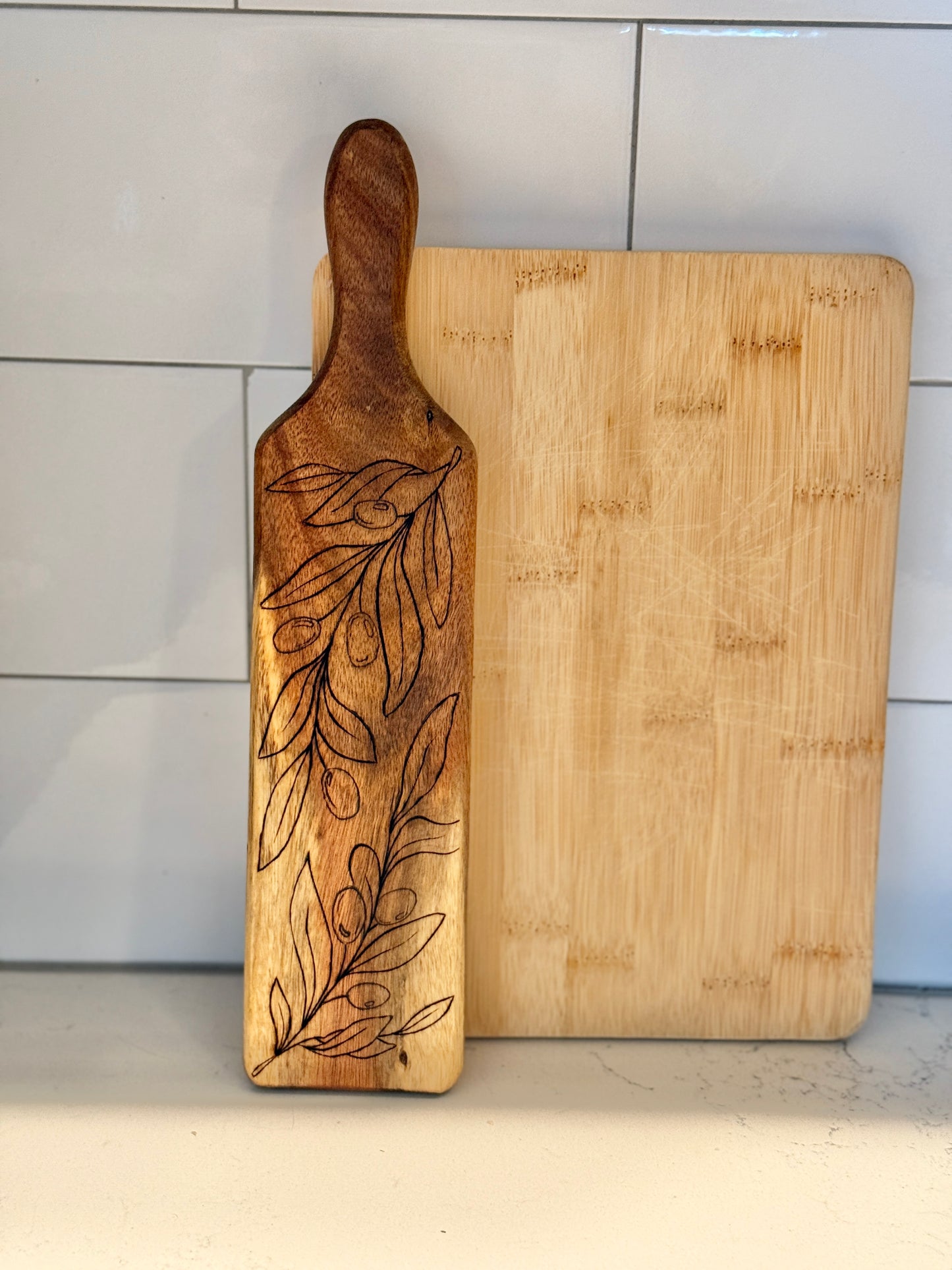 Mediterranean Serving Paddle