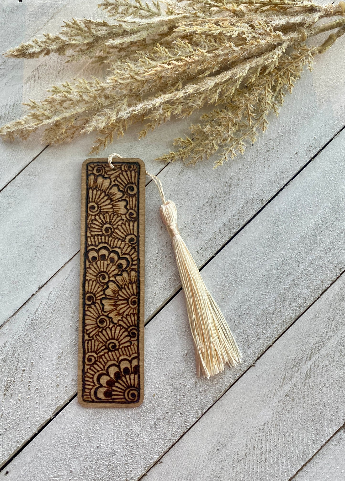 Floral Henna Bookmark