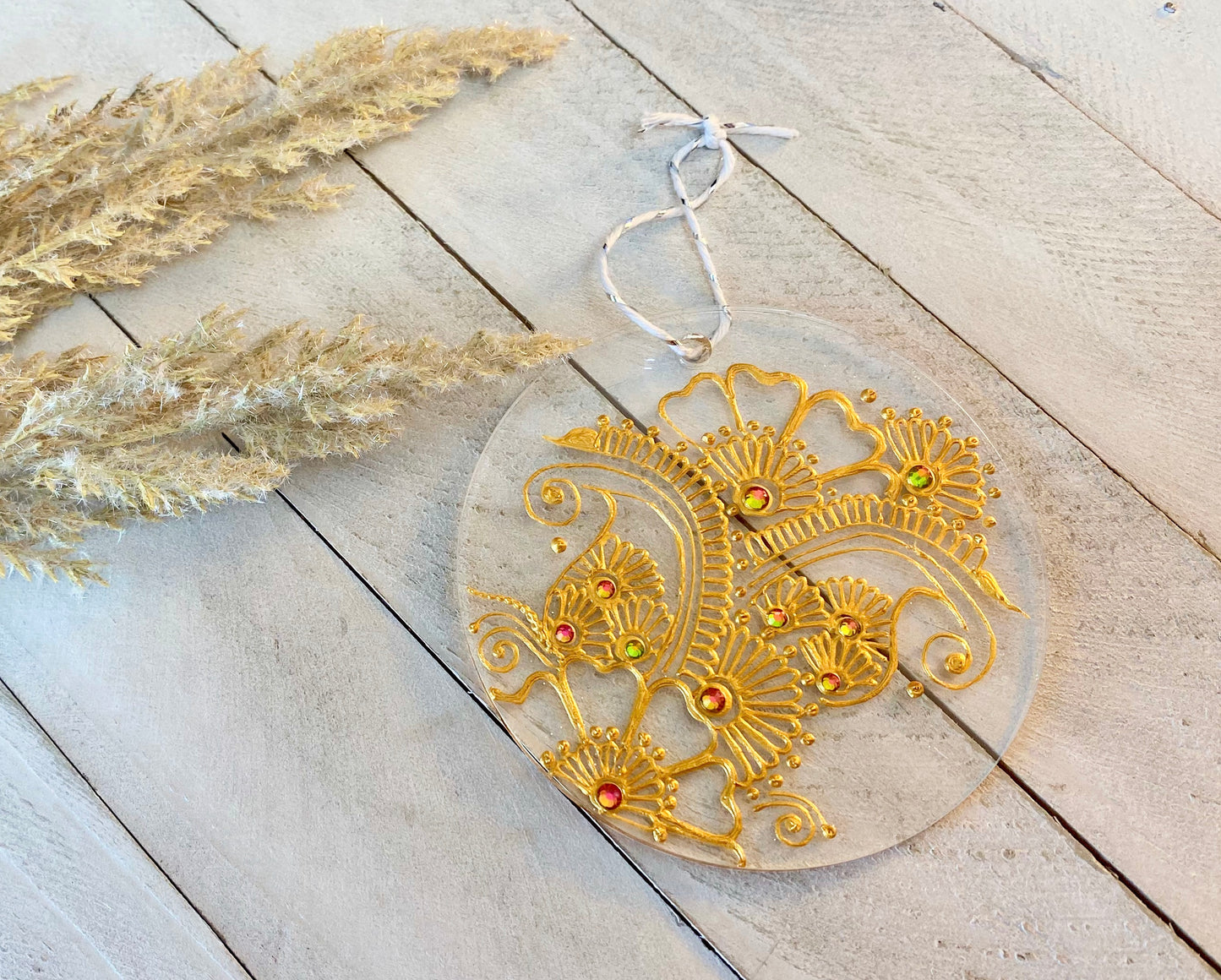 Acrylic Henna Ornament