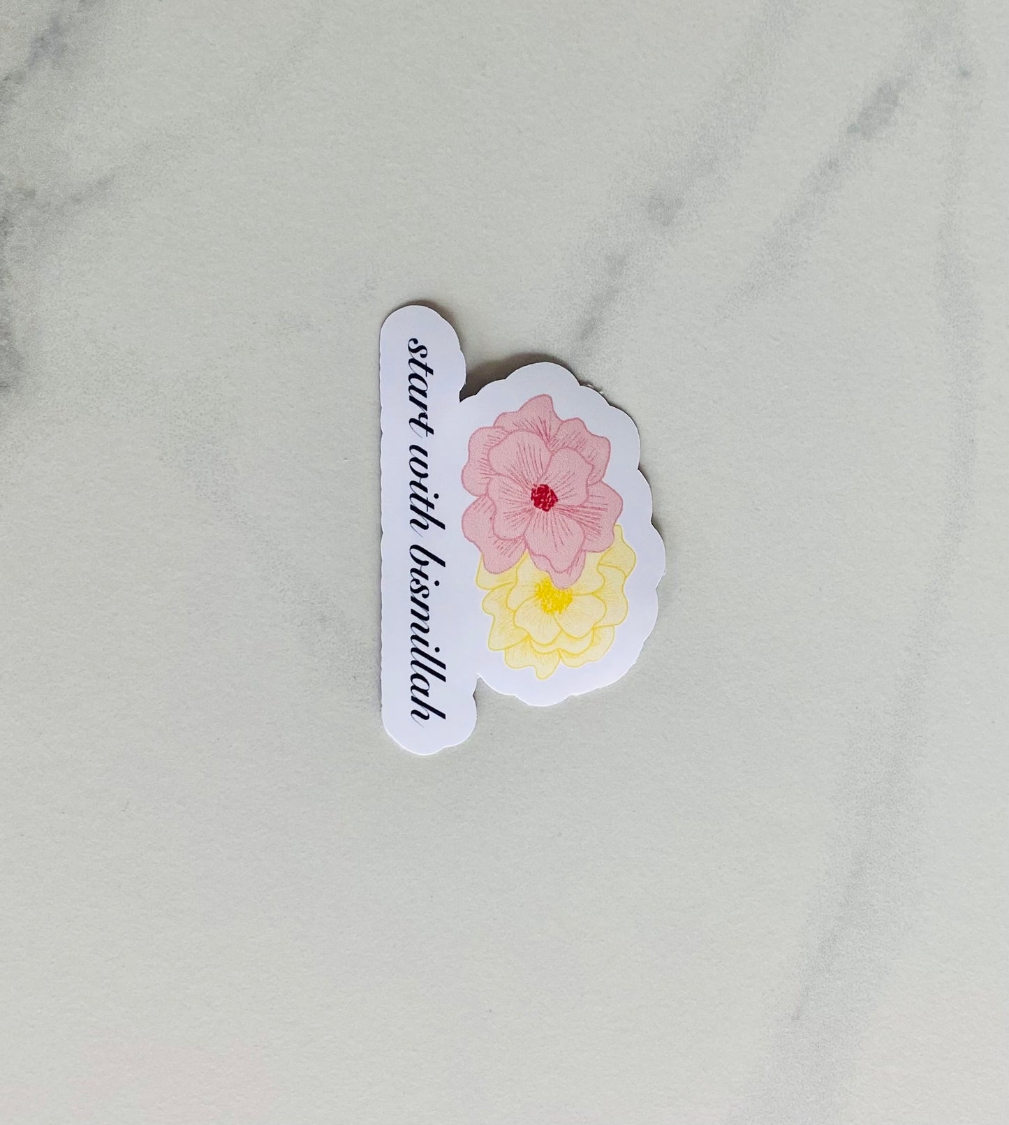 Start with Bismillah Sticker