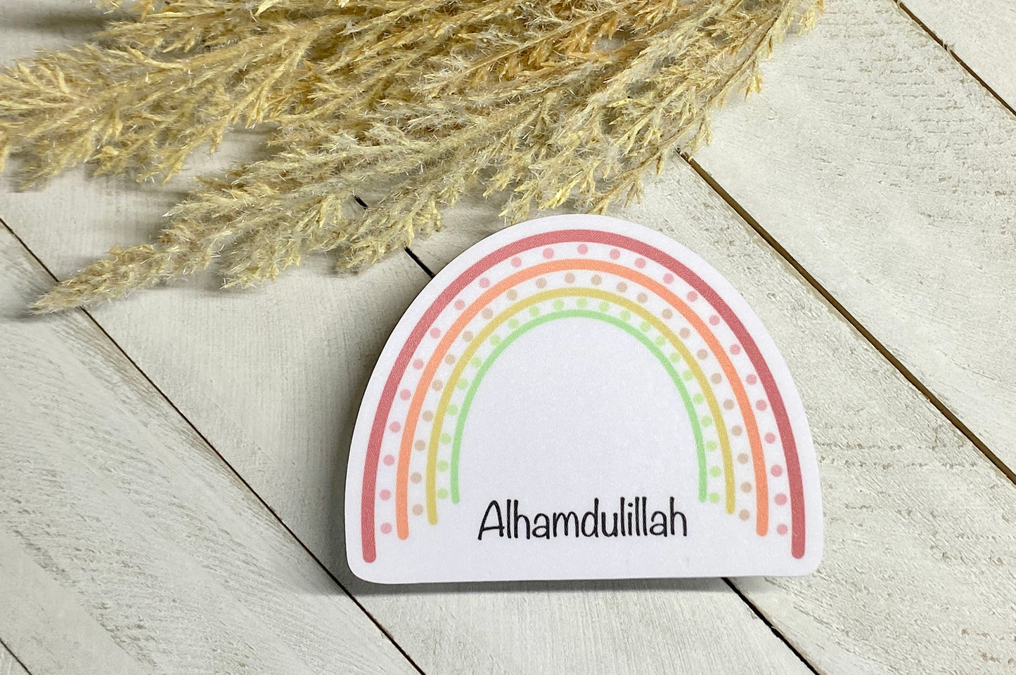 Alhamdulillah Rainbow Sticker