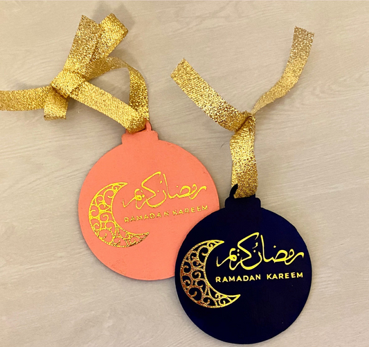 Ramadan Kareem Wood Ornaments