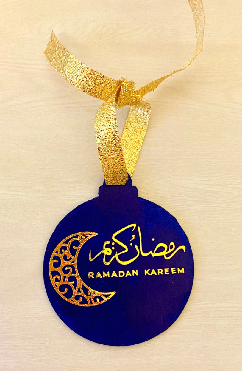 Ramadan Kareem Wood Ornaments