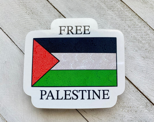 Free Palestine Sticker