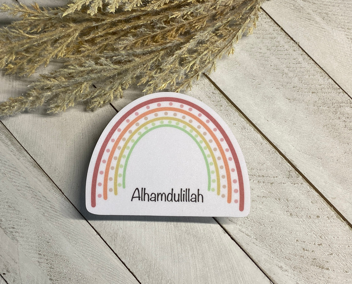 Alhamdulillah Rainbow Sticker