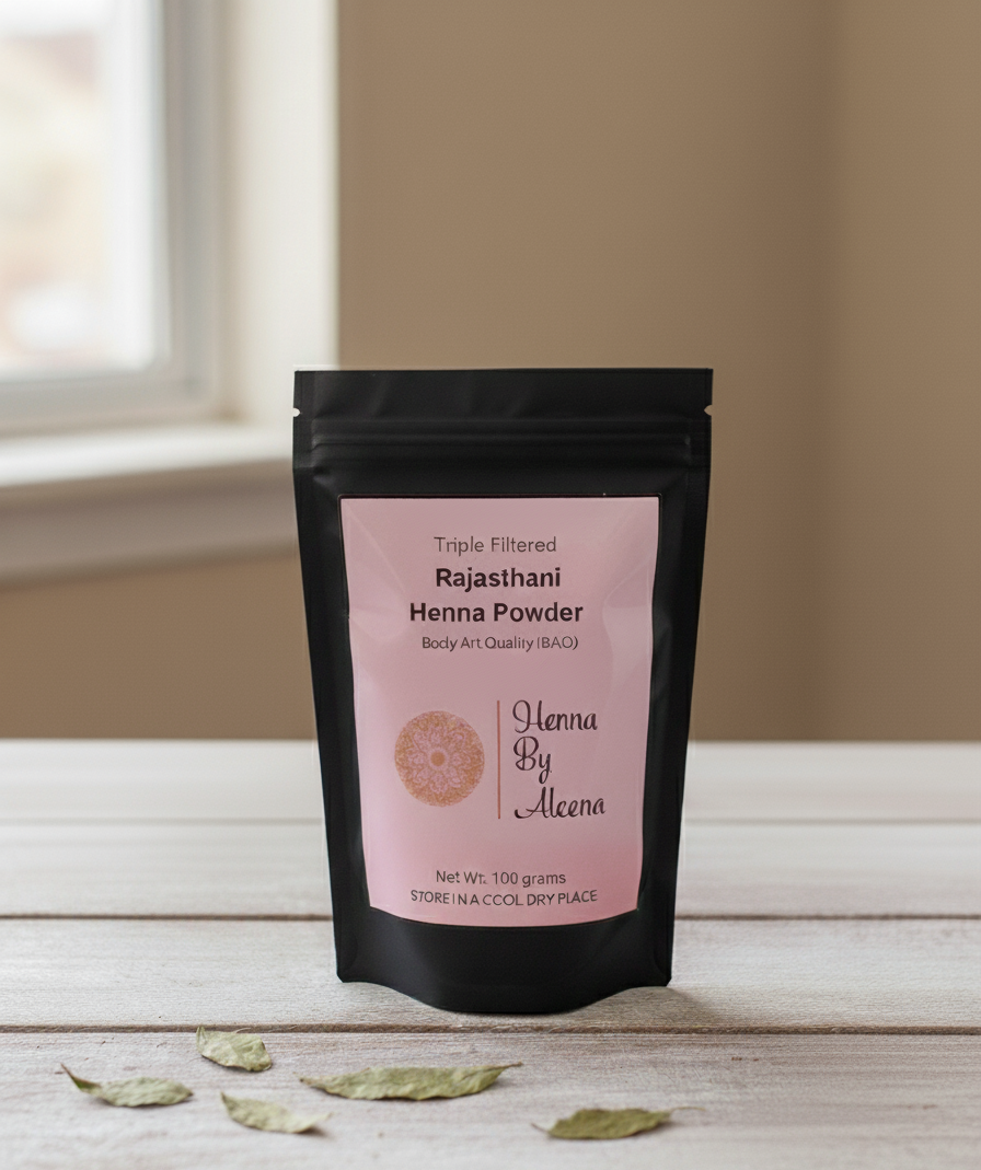 Rajasthani Henna Powder Body Art Quality (BAQ)