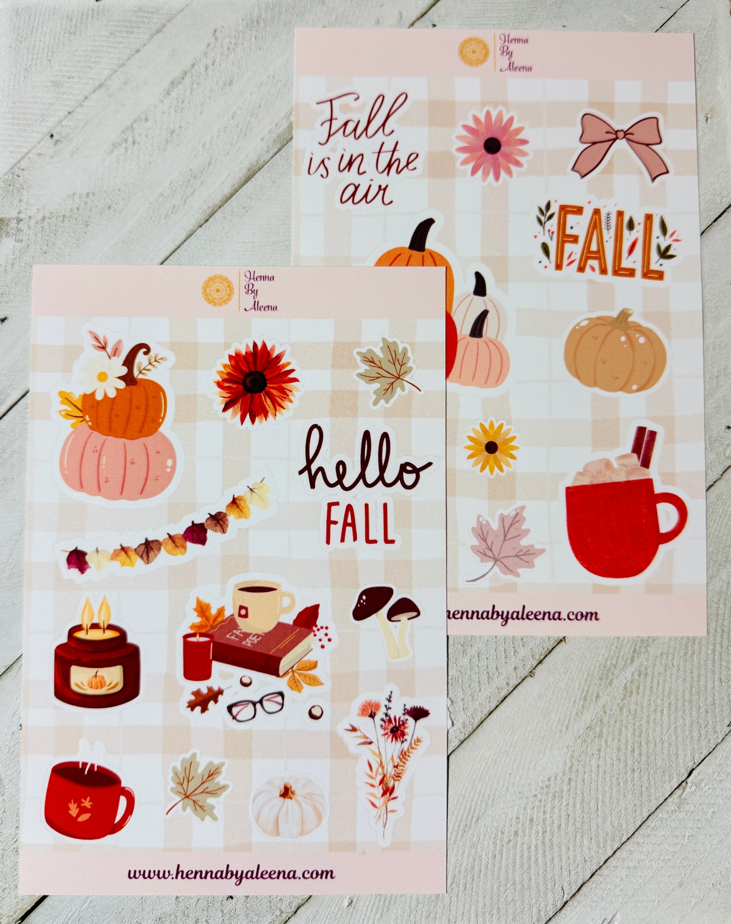 Cozy Fall Sticker Sheet