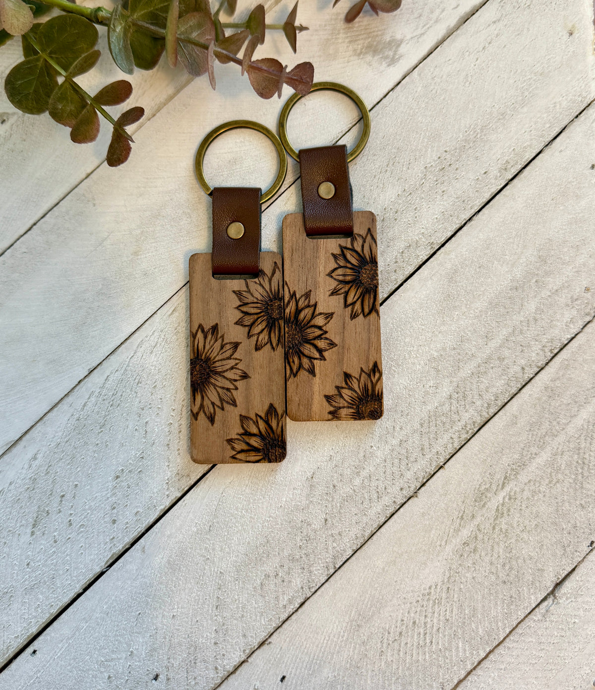 Sunflower Keychain