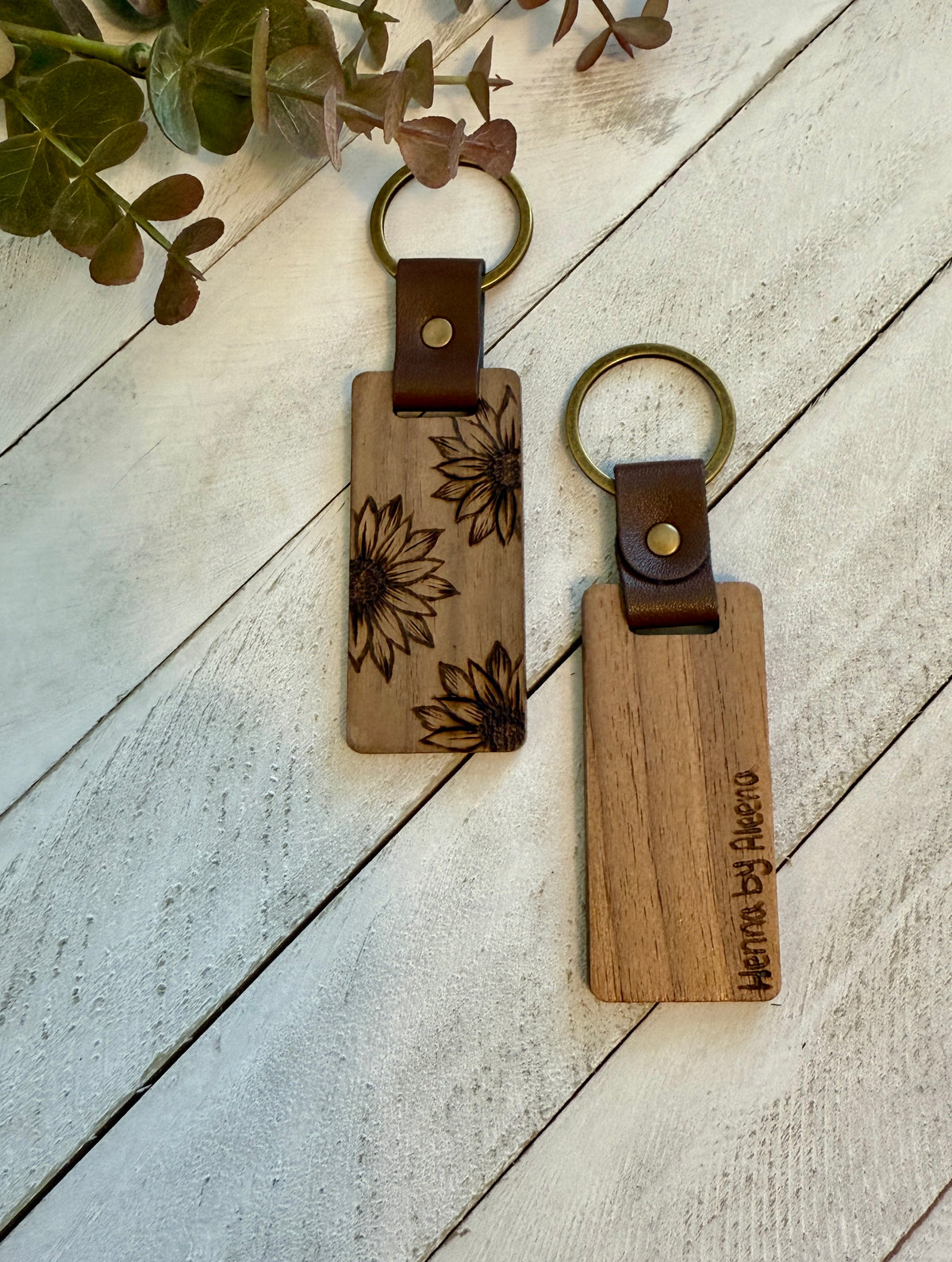 Sunflower Keychain