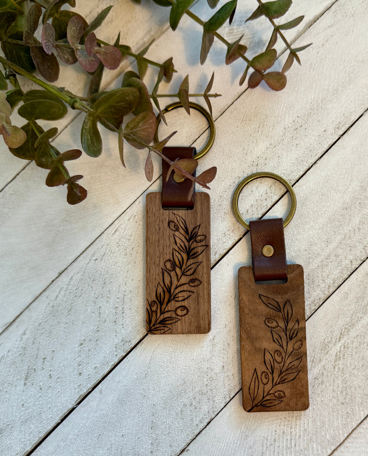 Olive Branch Keychain