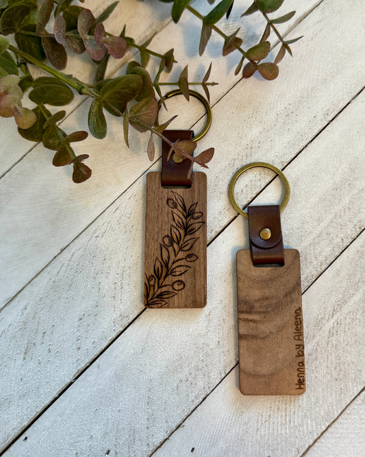 Olive Branch Keychain