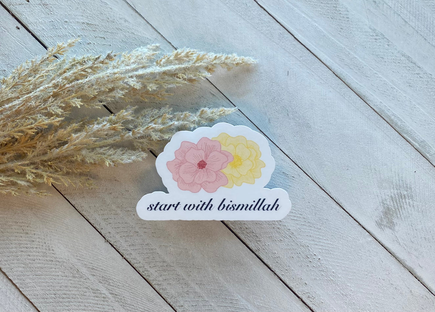 Start with Bismillah Sticker