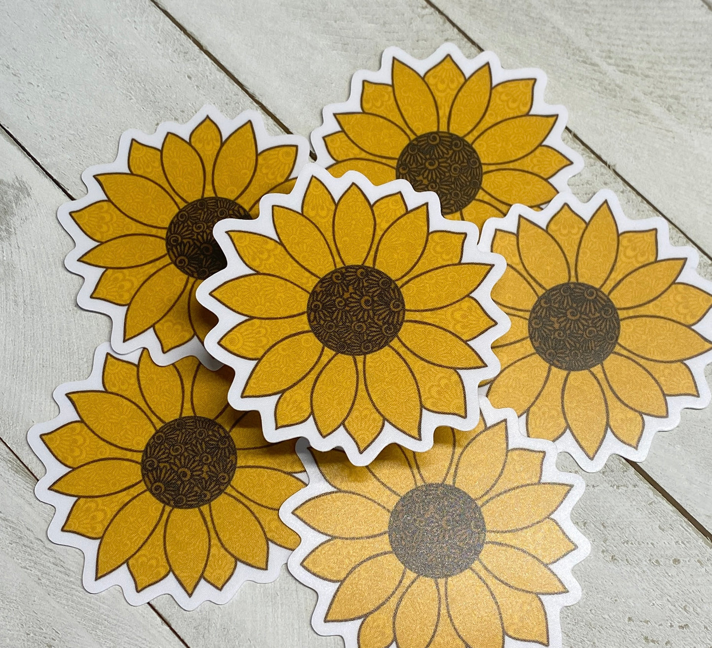 Sunflower Henna Sticker